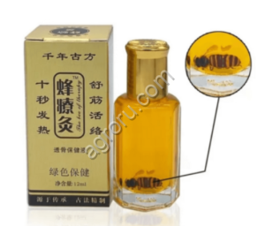 Бальзам Жидкие иглы FENG LIAO JIU с пчелой против боли, 12 мл