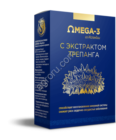 OMEGA-3 с Экстрактом Трепанга