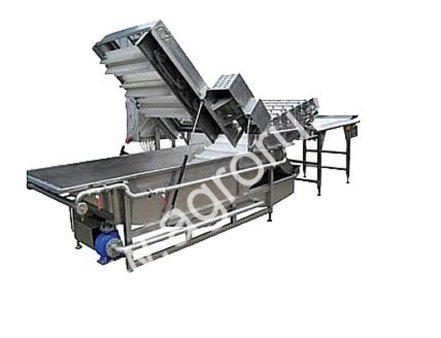 Щеточная моечная установка для огурцов