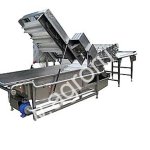 Щеточная моечная установка для огурцов