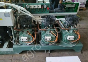 холодильную установку на базе 3х компрессоров Bitzer 4TCS.8.2 б/у