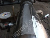 Ремонт промышленного вала, направляющих, штока