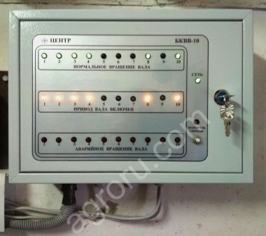 БЛОК  КОНТРОЛЯ  ШЛЮЗОВЫХ ЗАТВОРОВ БКШЗ-10