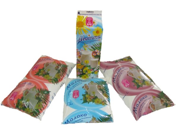 Средние цены на молоко Красноярского края