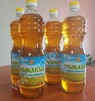 Масло подсолнечное нерафинированное 5 и 1л