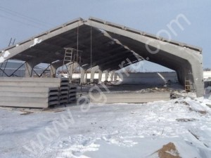 Строительство под ключ ангаров из новых и Б/У ЖБИ