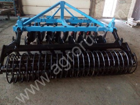 Дисковая борона БДМ-К 2,4х2 Н с спиральн. катком