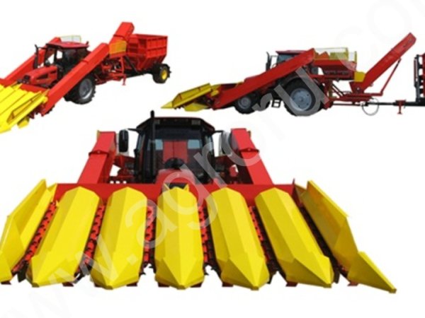 Комбайн початкоуборочный (машина для уборки кукурузы в початках)