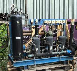 Агрегат среднетемпературный 3x компрессор Copeland