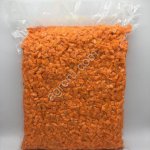 Морковь очищенная 1 кг (нарезка кубик 1010) в в/у