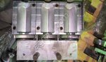 Пресс формы на автомат выдува ПЭТ 4 мест (50гр-1.5л)