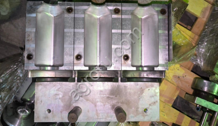 Пресс формы на автомат выдува ПЭТ 4 мест (50гр-1.5л)