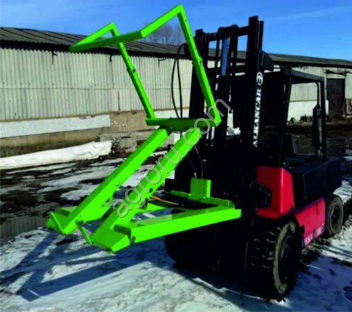 Опрокидыватель контейнеров на вилочный погрузчик