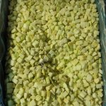 Кабачки кубик