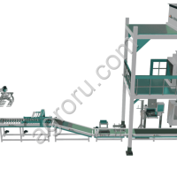 Линия укладки мешков