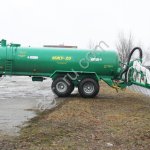 Машина для внесения жидких органических удобрений МЖУ-20.