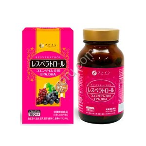 Комплекс ресвератрол, коэнзим Q10, DHA и EPA