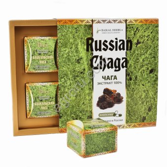 Набор Russian Chaga, экстракт чаги в капсулах