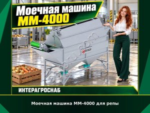 Моечная машина ММ-4000 для репы
