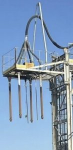 Пробоотборник зерна У1-УПП, 4-х штанговый, после одного сезона, готов к работе