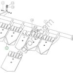 Лемех левый 4322.08.10 для AVR Spirit 6200