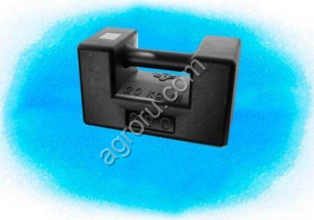 Гиря М1 20 кг чугун