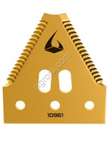 сегмент ножа режущего аппарата жатки