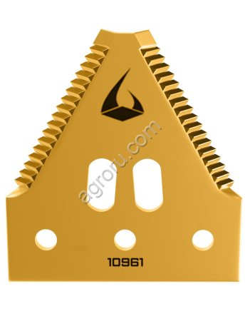 сегмент ножа режущего аппарата жатки