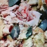 Ассорти из субпродуктов. Корм для собак