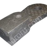 Молотки (било) для молотковой дробилки. Литые, ст. 110Г13Л. Каленые. ГОСТ