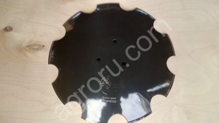 Диск Horsch Pronto Диаметр 455 мм, толщина 4мм. 3 кр.отв d=14 мм на расстоянии 97мм