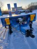 Прицеп для перевозки техники массой до 19 тонн