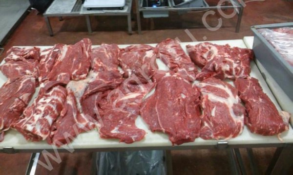 говядина блочная сортовая (высший,1 и 2 сорт)