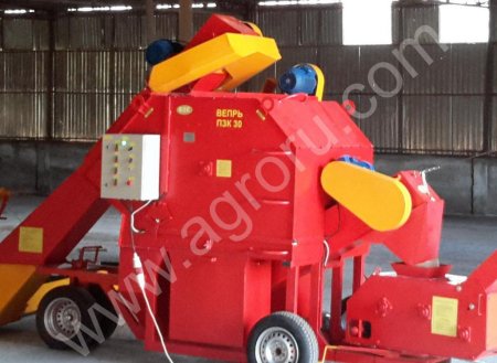 Передвижной зерноочистительный комплекс ПЗК