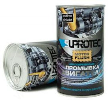 долговременная промывка для двигателя Супротек