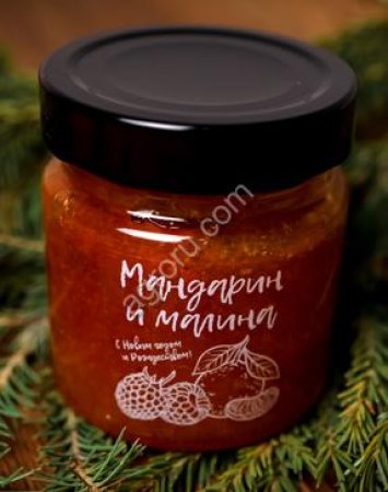 Джем - мандарин и малина / ДАРЫ-ЮГРЫ-ХМАО / 200 гр