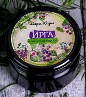 Ирга лесная в сосновом сиропе из молодых сосновых шишек / ДАРЫ-ЮГРЫ-ХМАО / 250 гр
