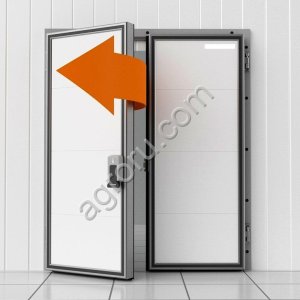 Дверь Холодильная Распашная Двустворчатая РДД 1400х2000*80 С\Т