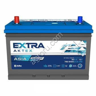 Аккумулятор АКБ-6СТ-95  (840А) о/п АКТЕХ EXTRA PREMIUM ASIA г. Свирск 306х175х225, (арт.: ATEXPA95-3-R)