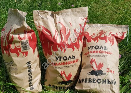 Уголь древесный березовый 2кг