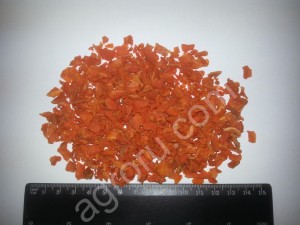Морковь сушеная кубик соломка