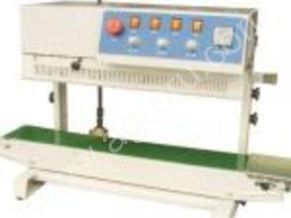 FRBM-810II конвейерный запайщик (с вертикальной головой+печать сухими чернилами)
