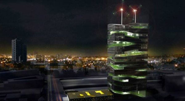 В Нью-Йорке на крыше заброшенного здания появилась теплица за $2 млн