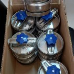 Судки 3-х, порционные нержавейка