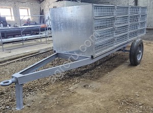 Прицеп тракторный для перевозки птицы