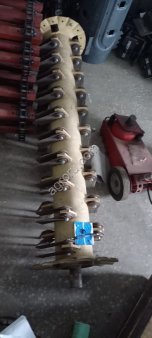 Барабан вал измельчителя 80 ножей Дон Акрос