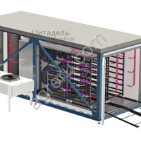 Мобильная камера шоковой заморозки контейнерного типа