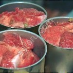 Консервное оборудование для производства тушенки из говядины или свинины