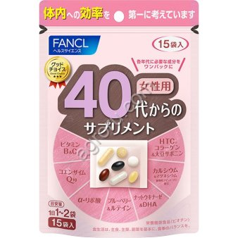 Витаминный комплекс FANCL для женщин старше 40 лет, Япония,