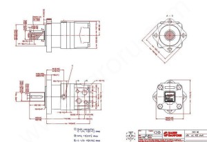 Героторный Гидромотор OMS 80 151F0500 Зауэр Данфосс, Sauer-Danfoss